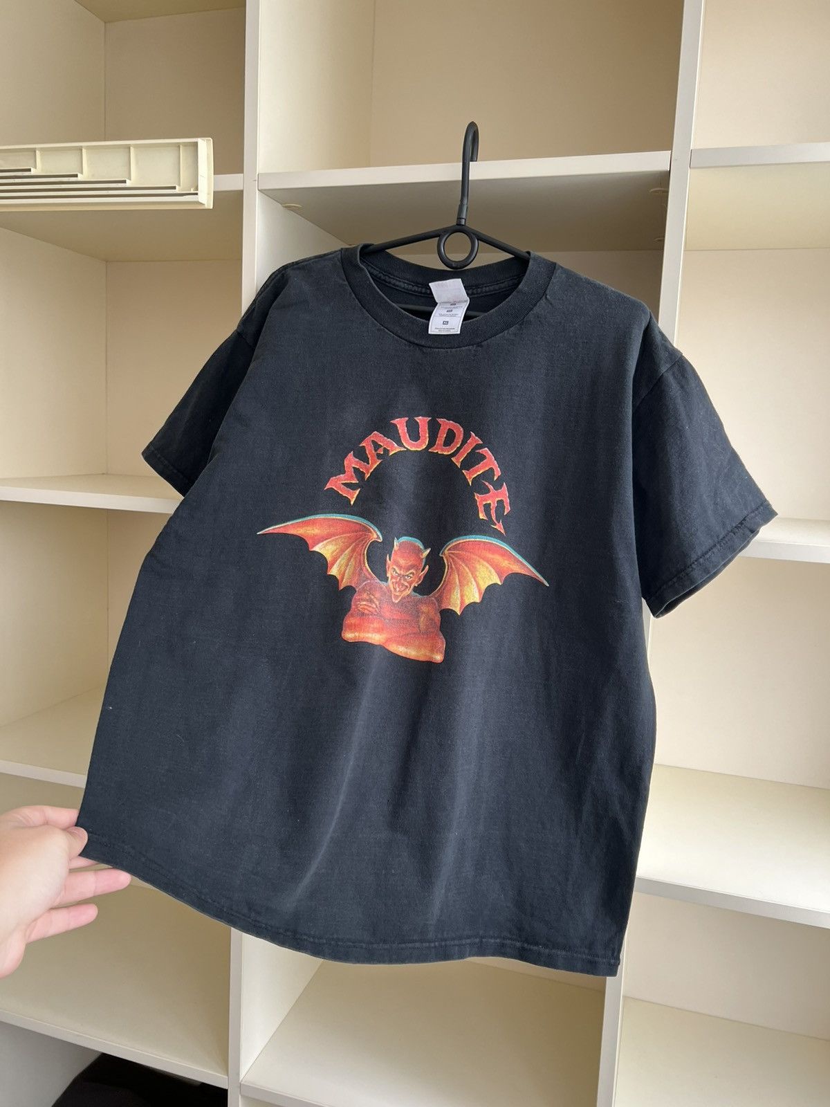 Vintage Vintage Maudite Beer T-Shirt Unibroue Devil Graphic Tee Size US XL / EU 56 / 4 - 7 Thumbnail