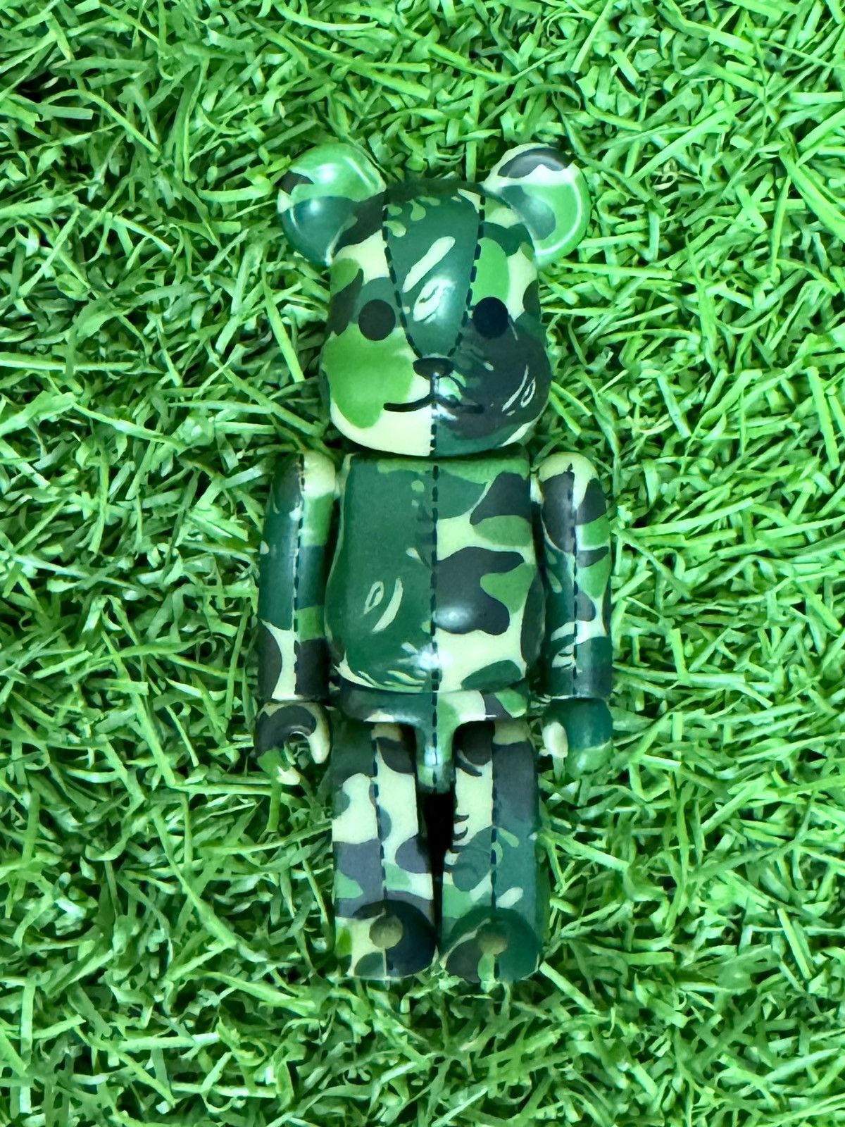 Bape × Medicom Toy Bape Medicom Bearbrick Play 100% Size ONE SIZE - 1 Thumbnail