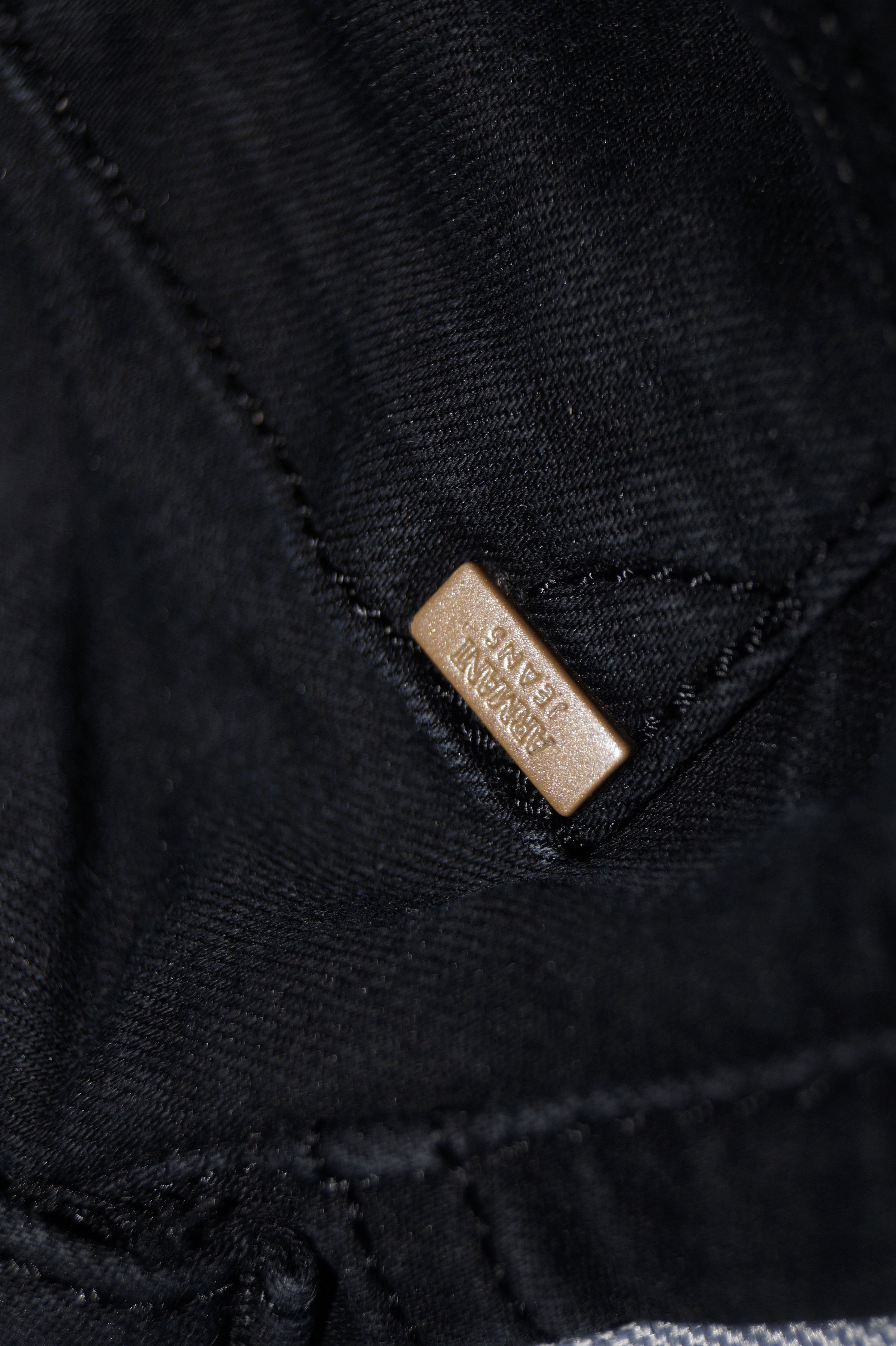 Armani Armani Womens black jeans 29 size Size 29" - 7 Thumbnail