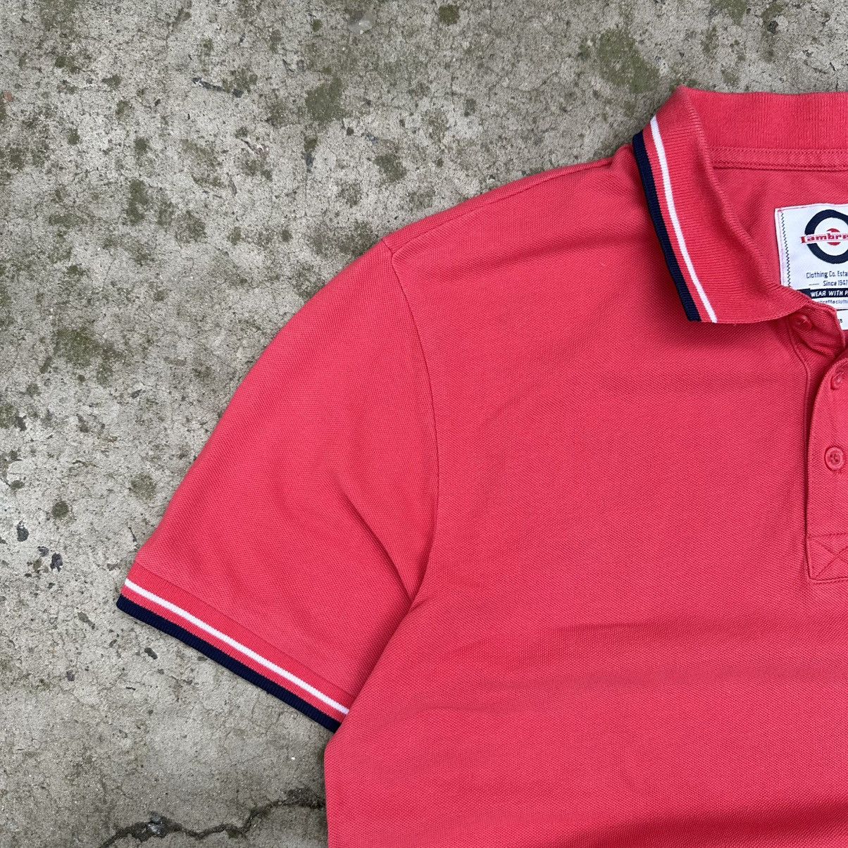 Lambretta Vintage Lambretta Polo Y2K 00s USA Grunge Old Money Size L Size US L / EU 52-54 / 3 - 3 Thumbnail