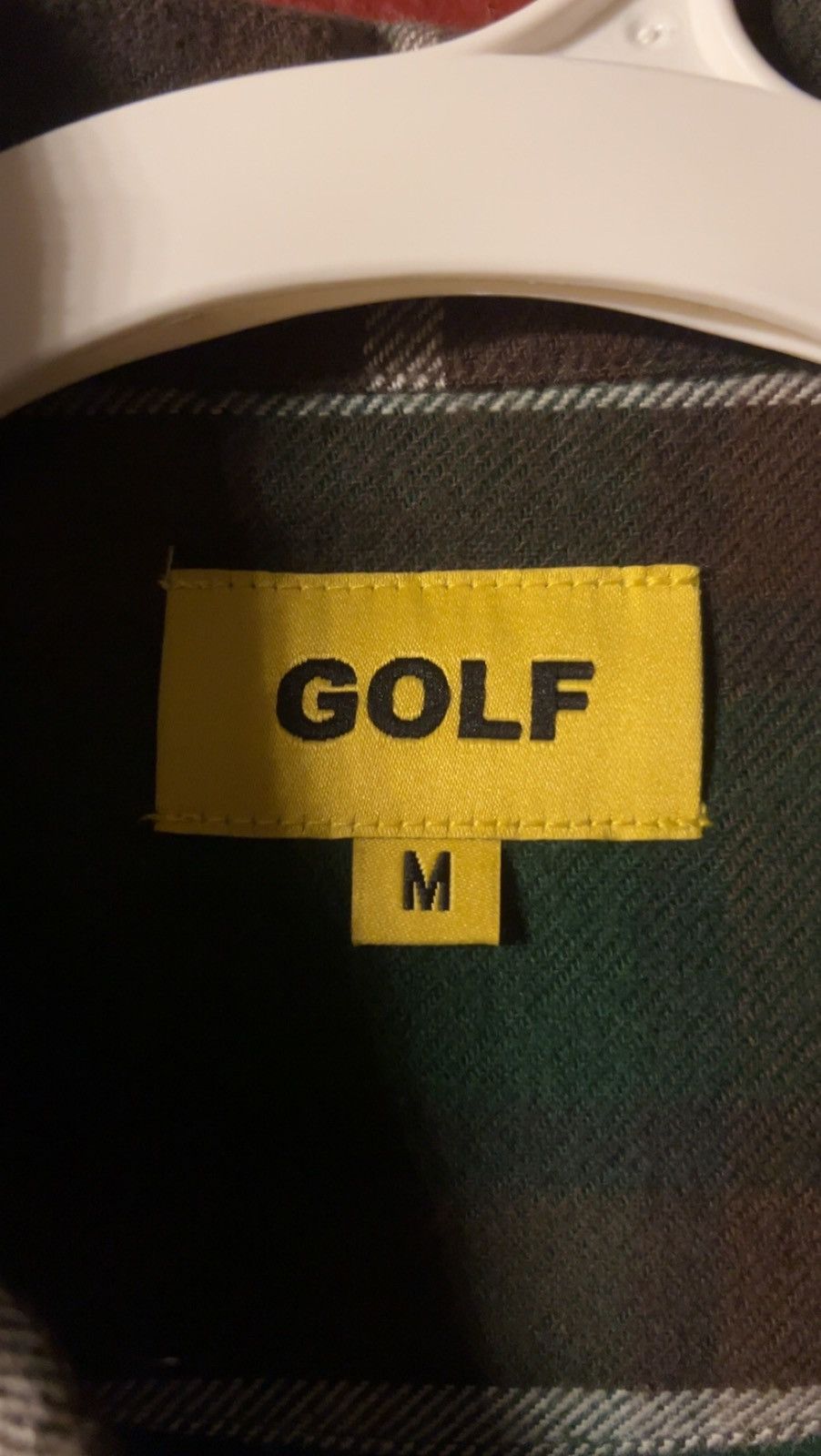 Golf Wang × Golf le Fleur × Tyler The Creator GOLFWANG F/W 2022 Green Plaid Flannel Zip-up Size US M / EU 48-50 / 2 - 4 Thumbnail