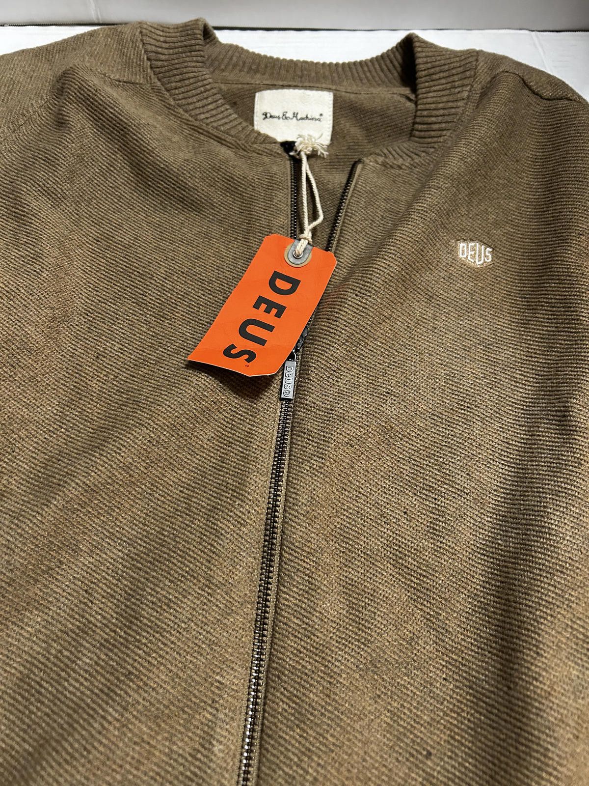 Deus Ex Machina Deus Ex Machina Full Zip Knit Sweater | Size M |Brown | NWT Size US M / EU 48-50 / 2 - 2 Thumbnail