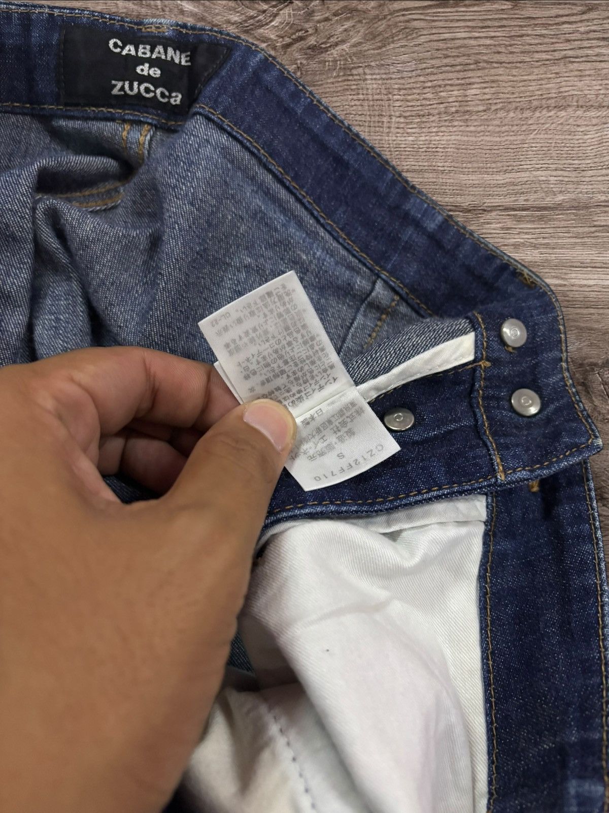 Issey Miyake Vtg Cabane de Zucca by Issey Miyake Jeans Size US 32 / EU 48 - 9 Thumbnail