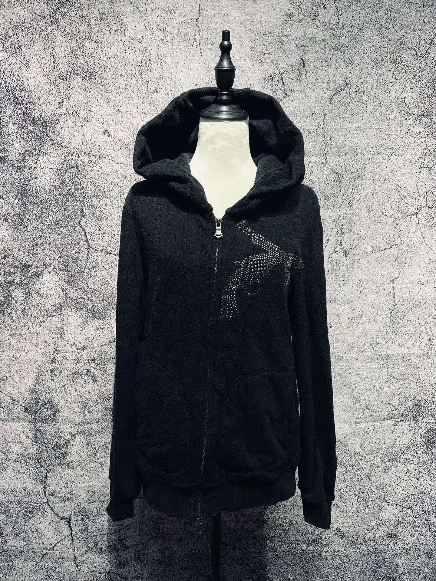 Roar Black Hooded Parka from Roarguns Size US M / EU 48-50 / 2 - 1 Thumbnail