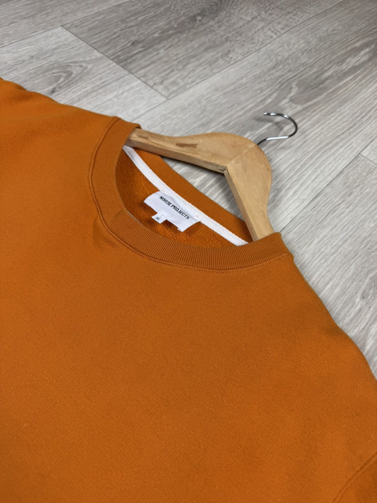 Norse Projects Norse Projects Crew Neck Orange Sweatshirt Size XL Size US XL / EU 56 / 4 - 6 Thumbnail