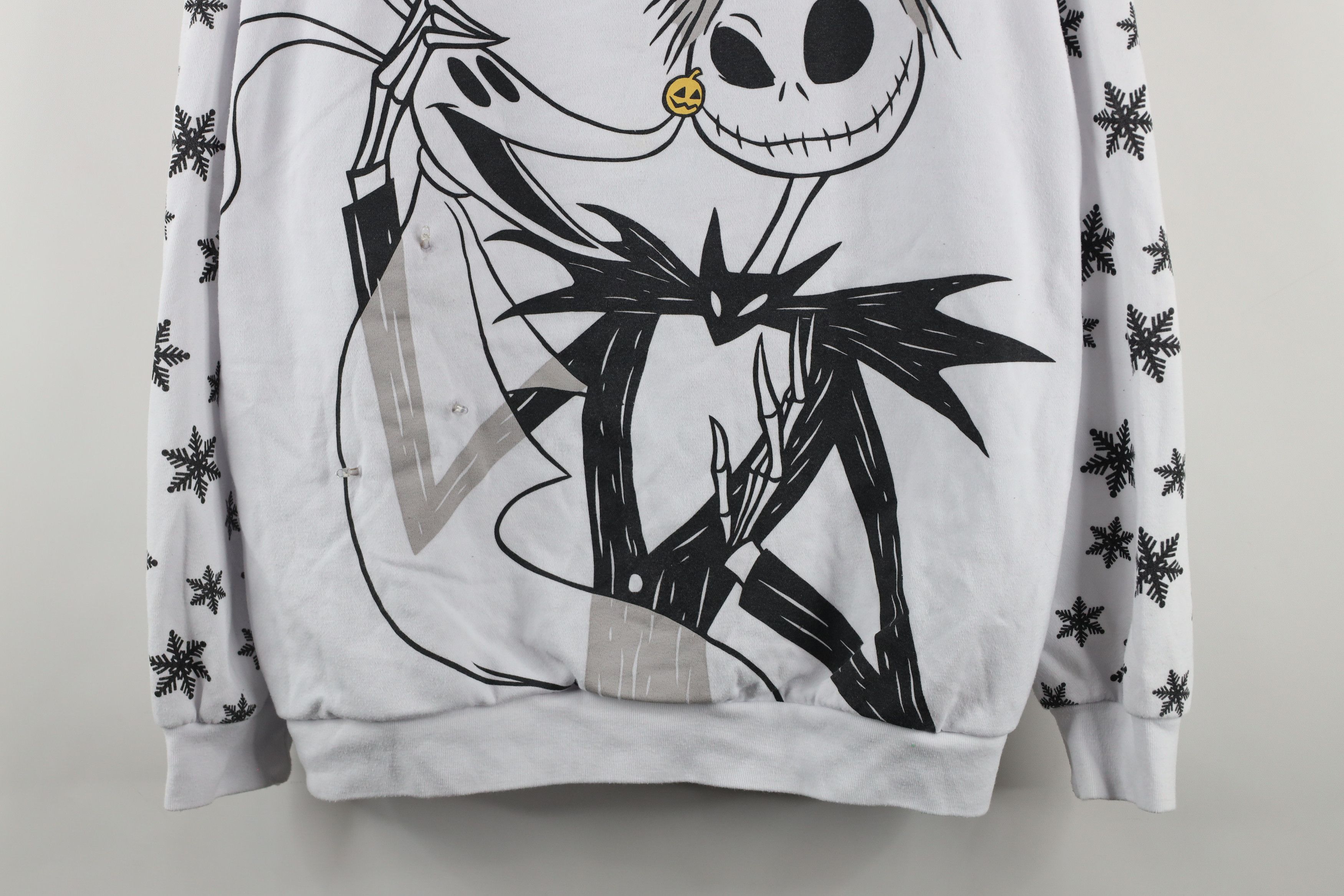Disney × Vintage Vintage Disney Before Christmas All Over Print Sweatshirt Size XXL / US 16-18 / IT 52-54 - 3 Thumbnail