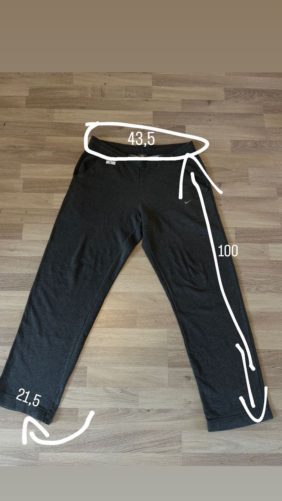 Nike × Vintage Nike Joggers Vintage Size US 41 - 3 Thumbnail