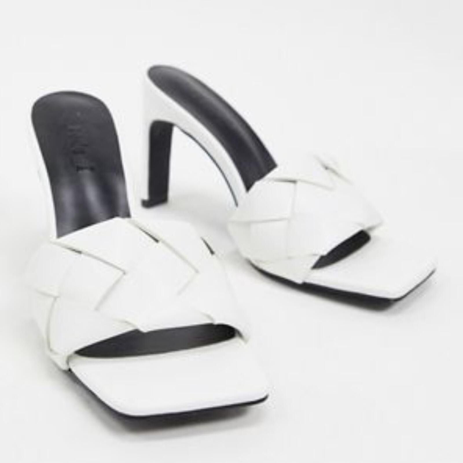 Asos ASOS / Z Code Z / exclusive Rae vegan plaited heeled mules Size US 6 / IT 36 - 6 Thumbnail