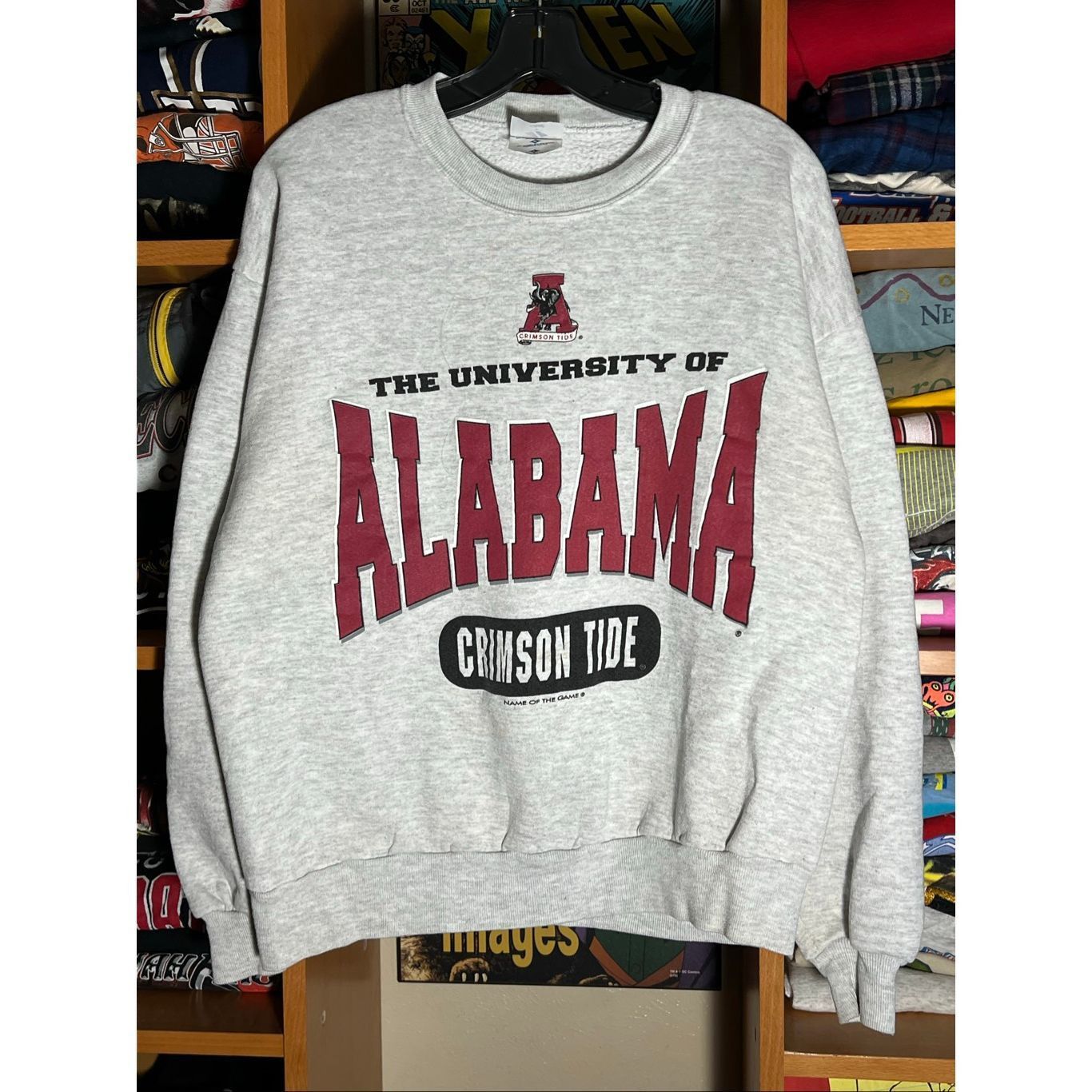 Jerzees Vintage 90s University Of Alabama Crimson Tide Sweater Size US L / EU 52-54 / 3 - 1 Thumbnail