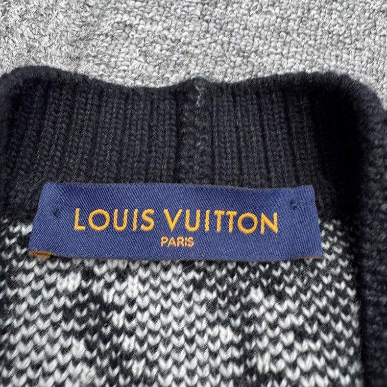 Louis Vuitton Louis Vuitton Botanical Wool Knit Cardigan sweater Size US L / EU 52-54 / 3 - 2 Thumbnail