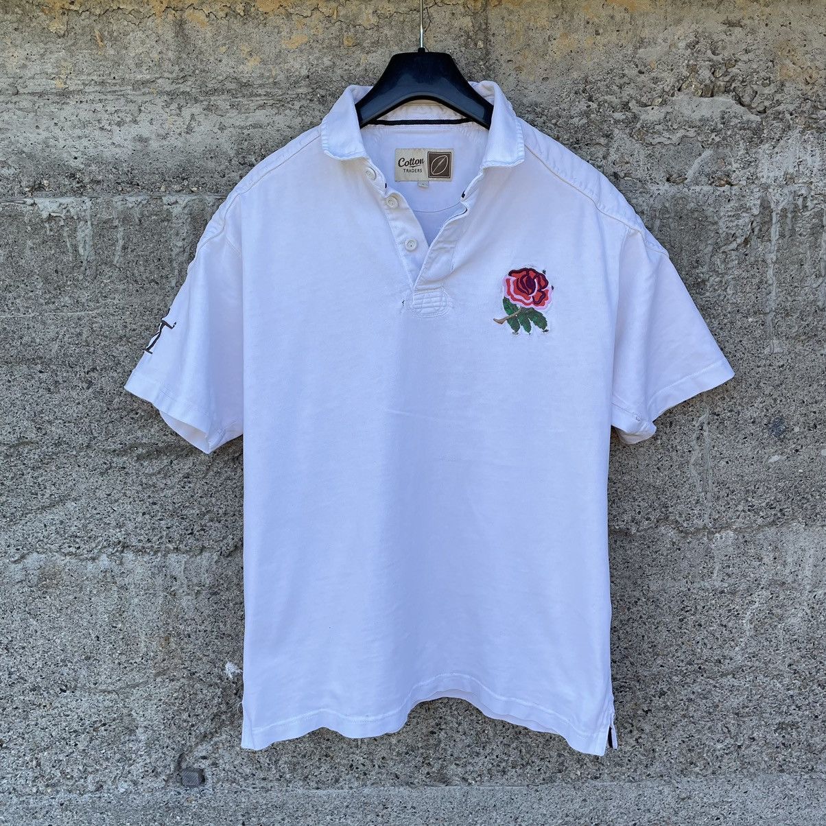 New England Outerwear Vintage Polo England Rugby 🏉 Tee 90s Y2K USA Size US L / EU 52-54 / 3 - 1 Thumbnail