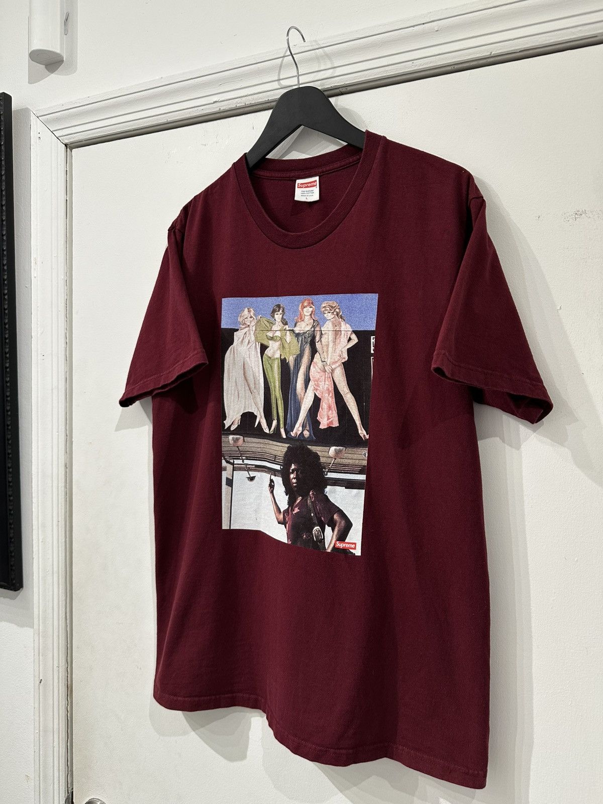 Supreme Supreme x Jacob Holdt “American Pictures” Tee Burgundy Sz L Size US L / EU 52-54 / 3 - 2 Thumbnail