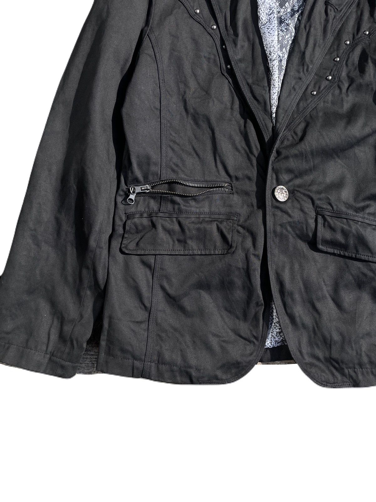 If Six Was Nine 2000s In the attic homme Studded Python Jacket Japanese Vkei Size US S / EU 44-46 / 1 - 7 Thumbnail
