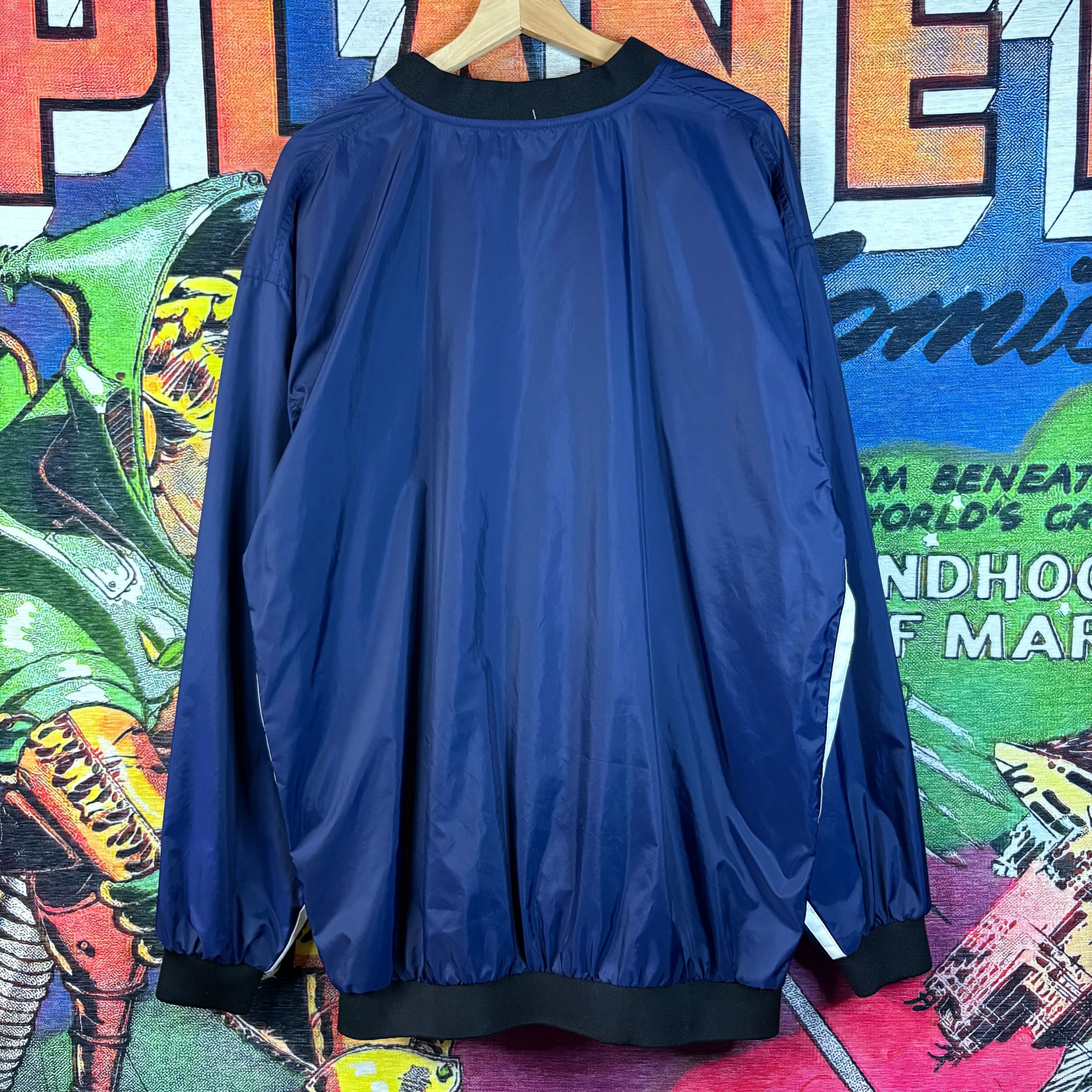 Adidas Vintage 90s Reversible Adidas V-neck Windbreaker Pullover Size US XL / EU 56 / 4 - 3 Thumbnail