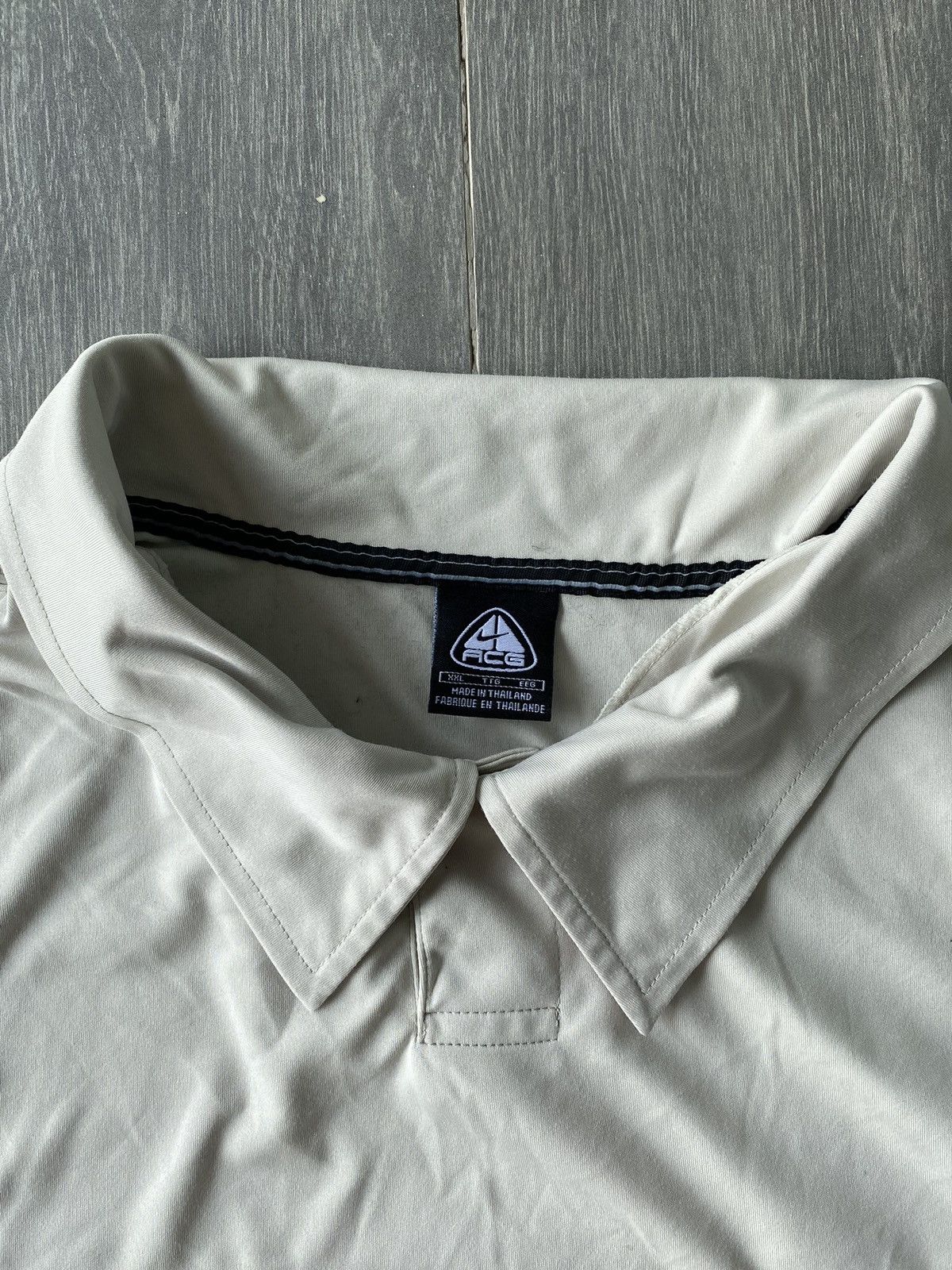 Nike × Nike ACG × Vintage Vintage Nike ACG Polo Jersey Size US XXL / EU 58 / 5 - 5 Thumbnail