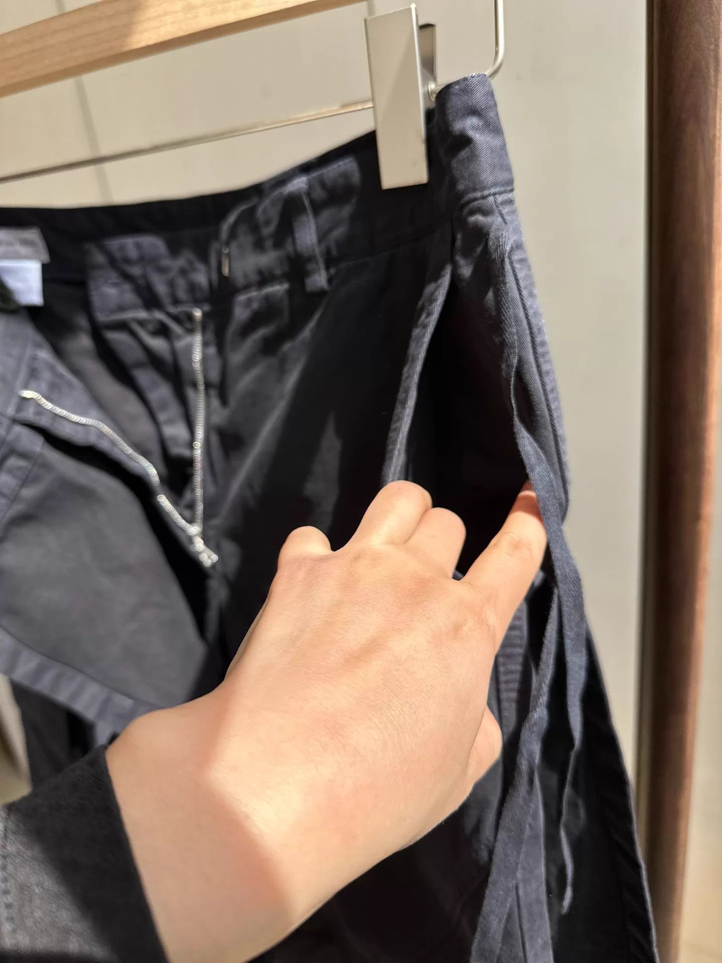 Dries Van Noten DVN Designer Runway Cotton Trousers 38 (95 New) Size 26" / US 2 / IT 38 - 7 Thumbnail