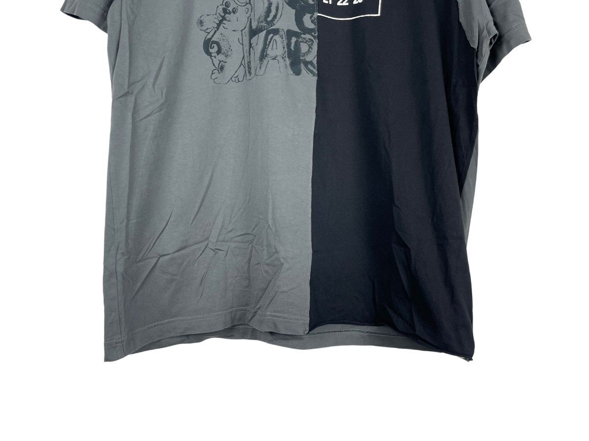 Maison Margiela Maison Margiela MM6 Split Number Logo Tee Size US M / EU 48-50 / 2 - 4 Thumbnail