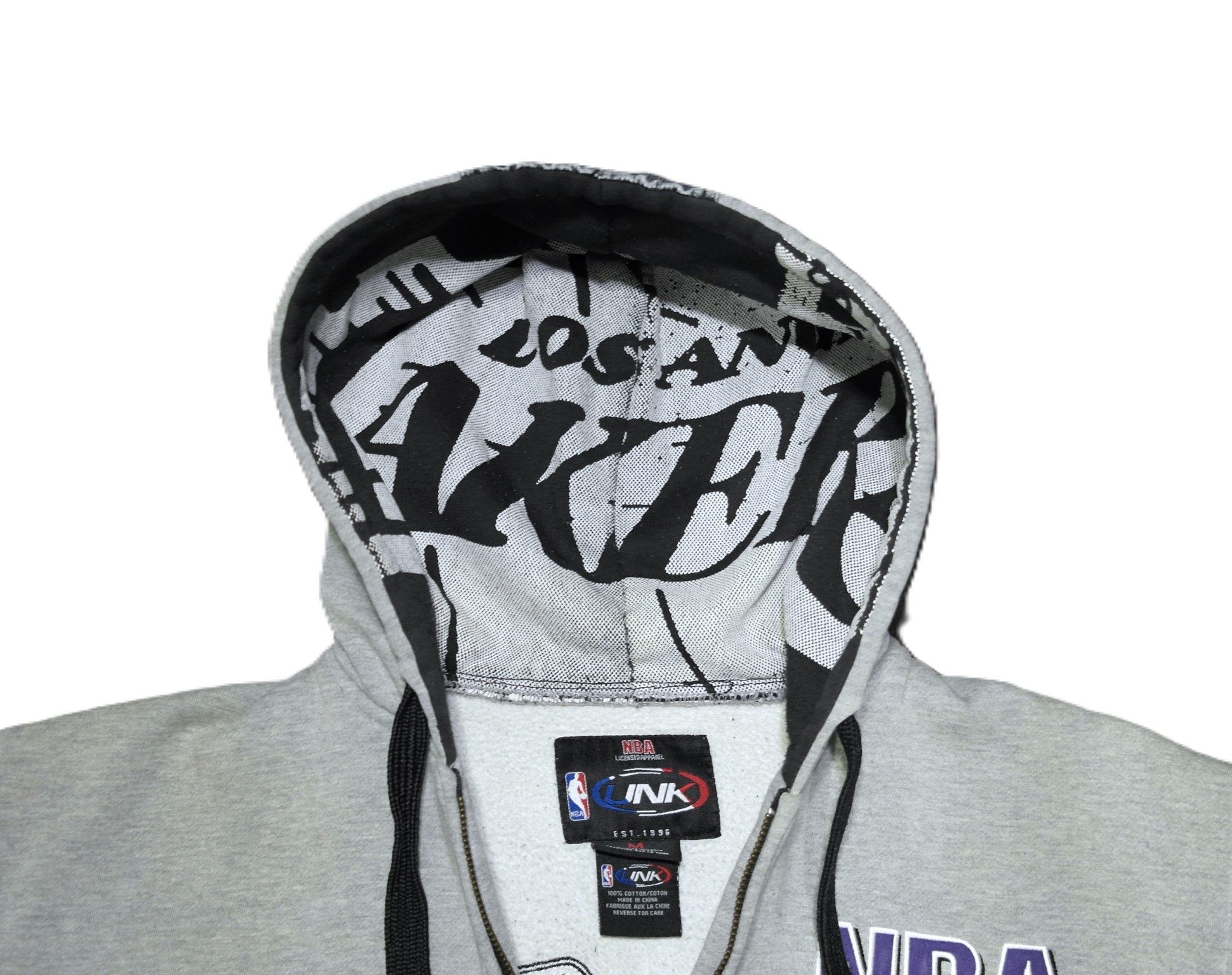 NBA Lakers LA Basketball Zip Hoodie UNK NBA Mens Sz M Size US M / EU 48-50 / 2 - 5 Thumbnail