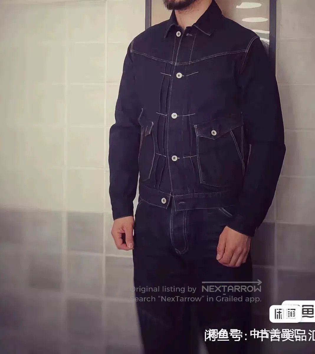 Stevenson Overall Co. Stevenson Overall Co Rancher Denim Jacket. Size US M / EU 48-50 / 2 - 6 Thumbnail