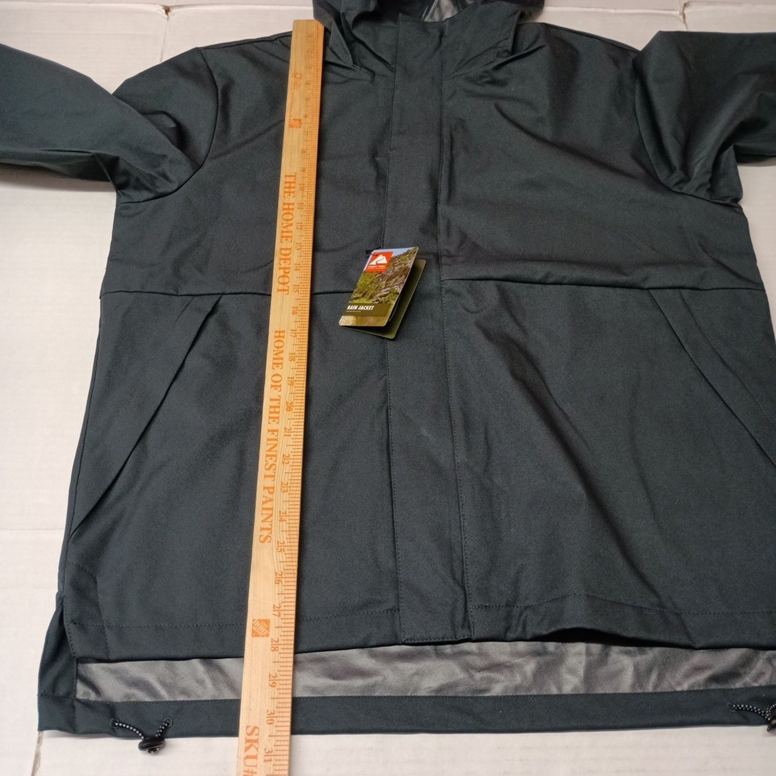Other Ozark Trail Rain Jacket Men's Size L Gray Waterproof Hooded Size US L / EU 52-54 / 3 - 8 Thumbnail