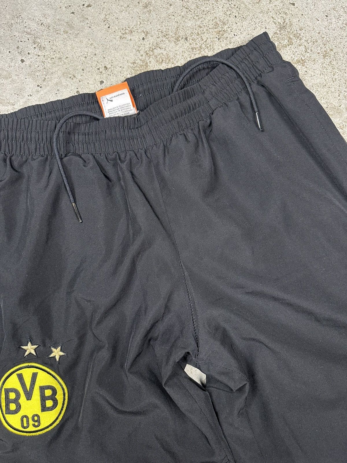 Puma Puma x Borussia Dortmund Black Baggy Track Pants Size US 30 / EU 46 - 9 Thumbnail