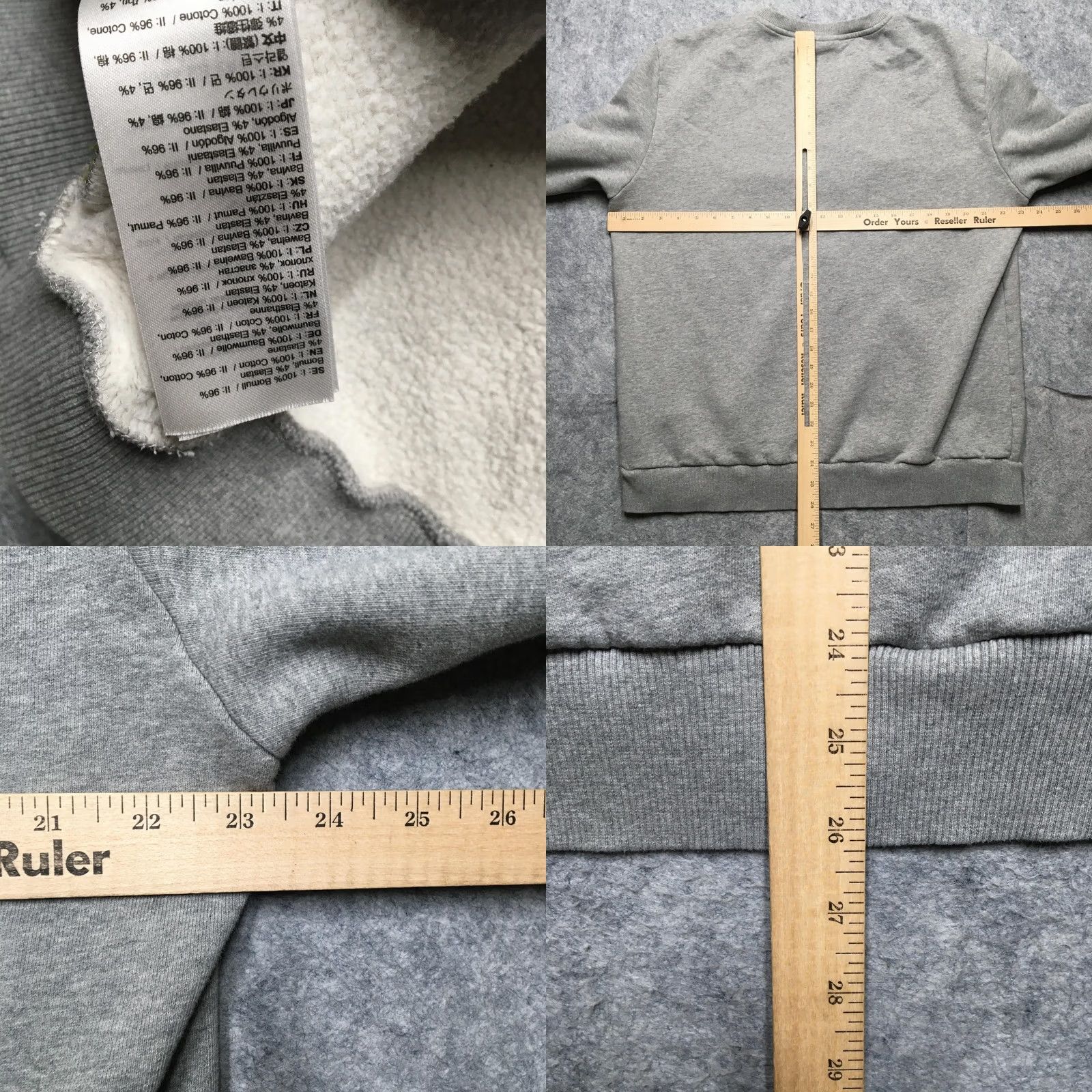 Vintage Fjallraven Sweatshirt Mens L Gray Fleece Pullover Graphic Logo Crewneck Size US L / EU 52-54 / 3 - 8 Thumbnail