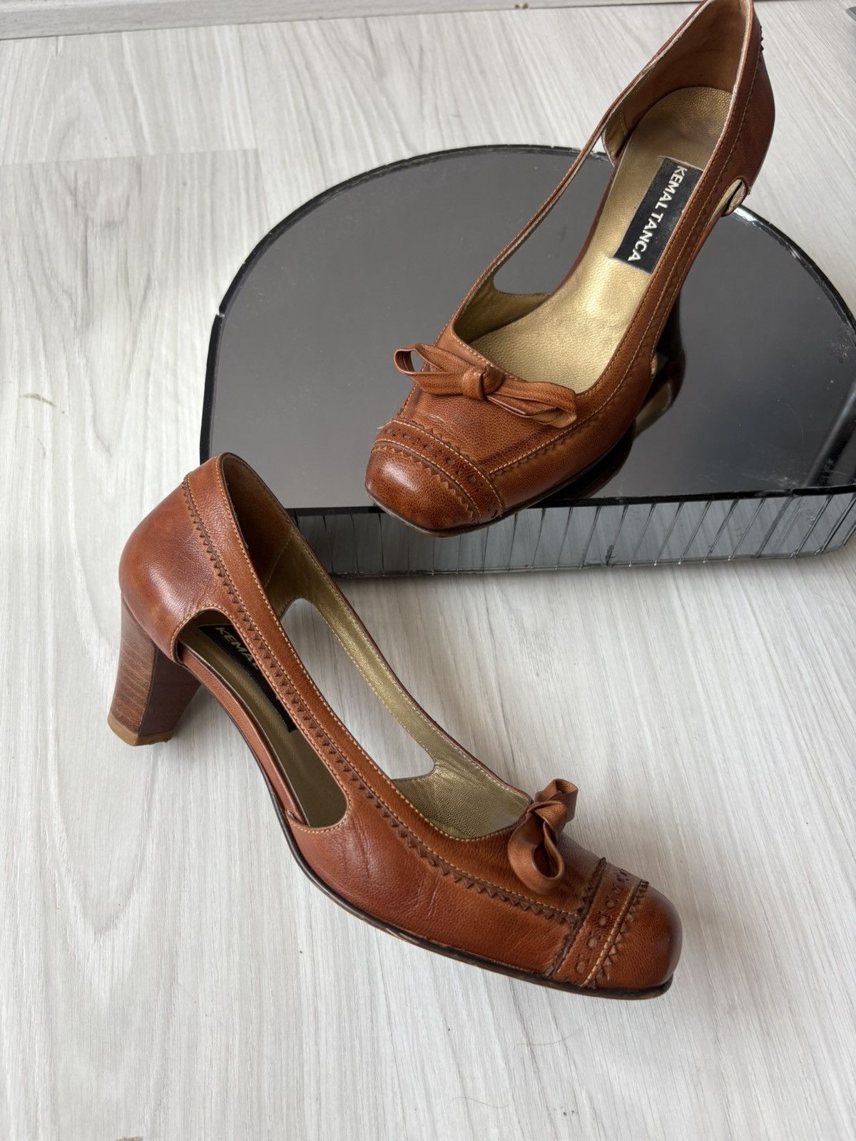 Vintage Vintagw heels Size US 7 / IT 37 - 5 Thumbnail