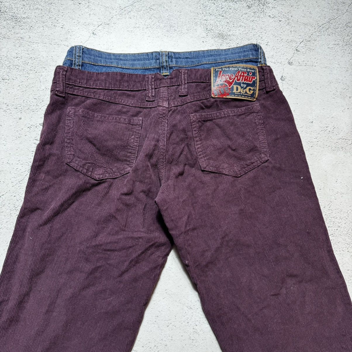 Dolce & Gabbana vintage velvet horts dolce gabbana double waist Size 26" / US 2 / IT 38 - 7 Thumbnail