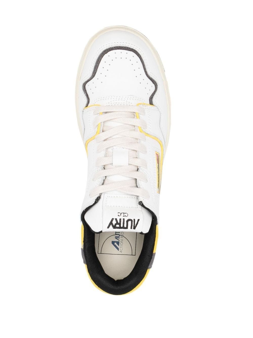 AUTRY o1y0725 Leather Low-Top Sneakers in Multicolor Size US 12 / IT 42 - 4 Thumbnail