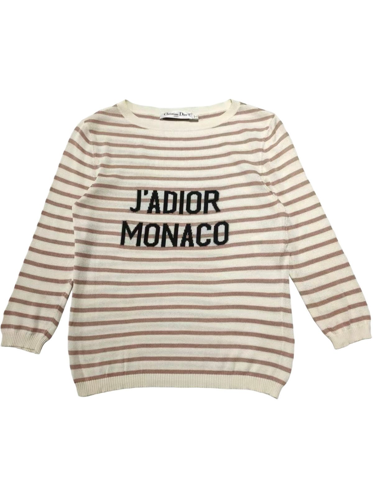 Dior Dior Striped J'Adior Monaco Sweater Size XS Size XS / US 0-2 / IT 36-38 - 1 Thumbnail