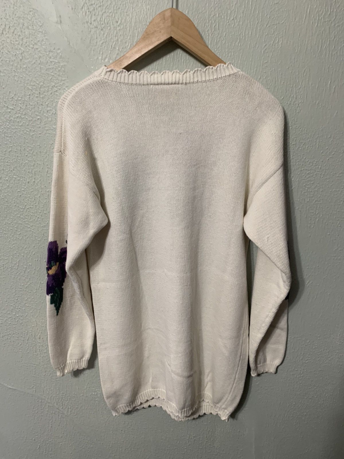 Vintage Vintage Wildflower Embroidery Knit Sweaters Size US S / EU 44-46 / 1 - 1 Thumbnail