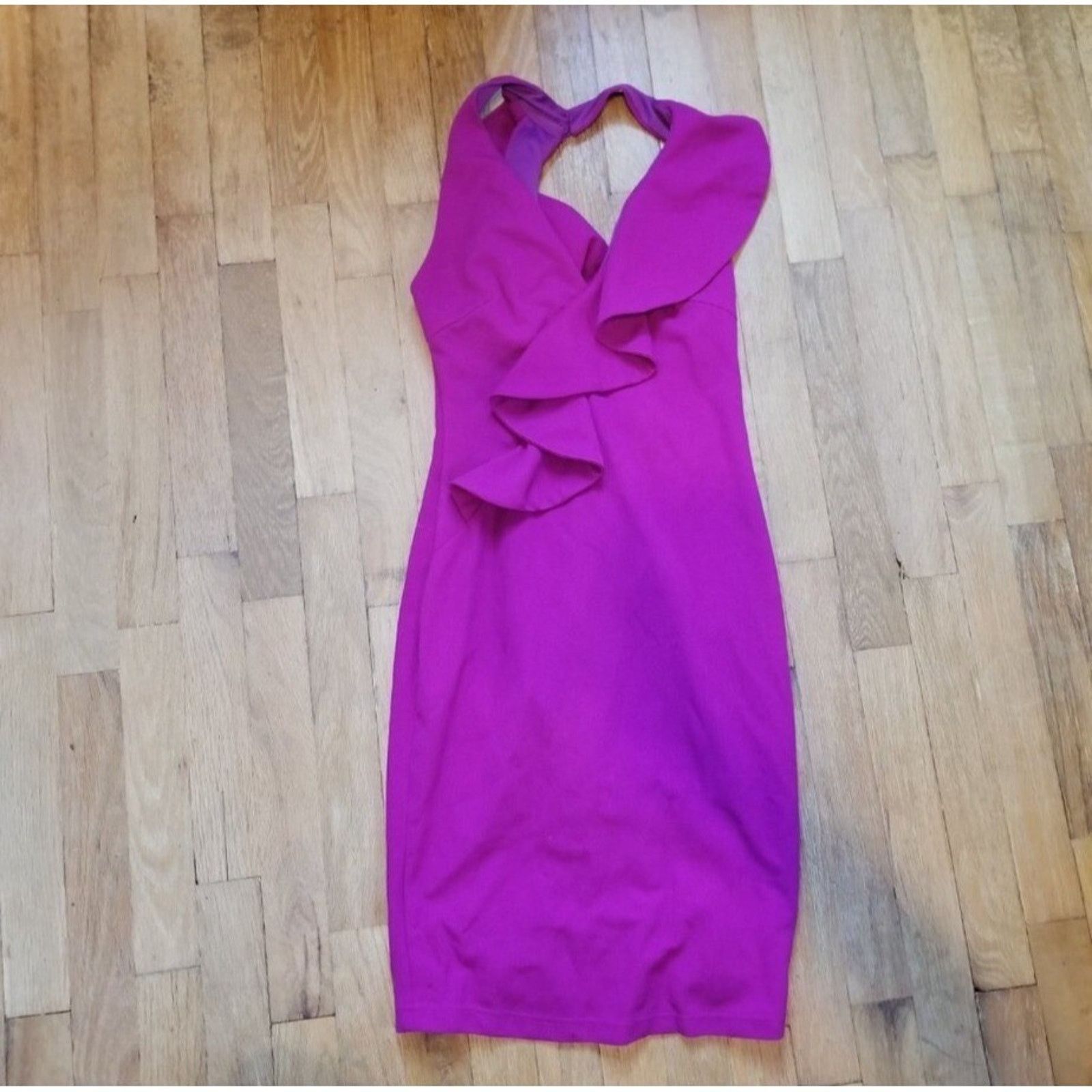 Lulus Lulus Arietta Date Night Dress, Size S, Magenta Size S / US 4 / IT 40 - 5 Thumbnail