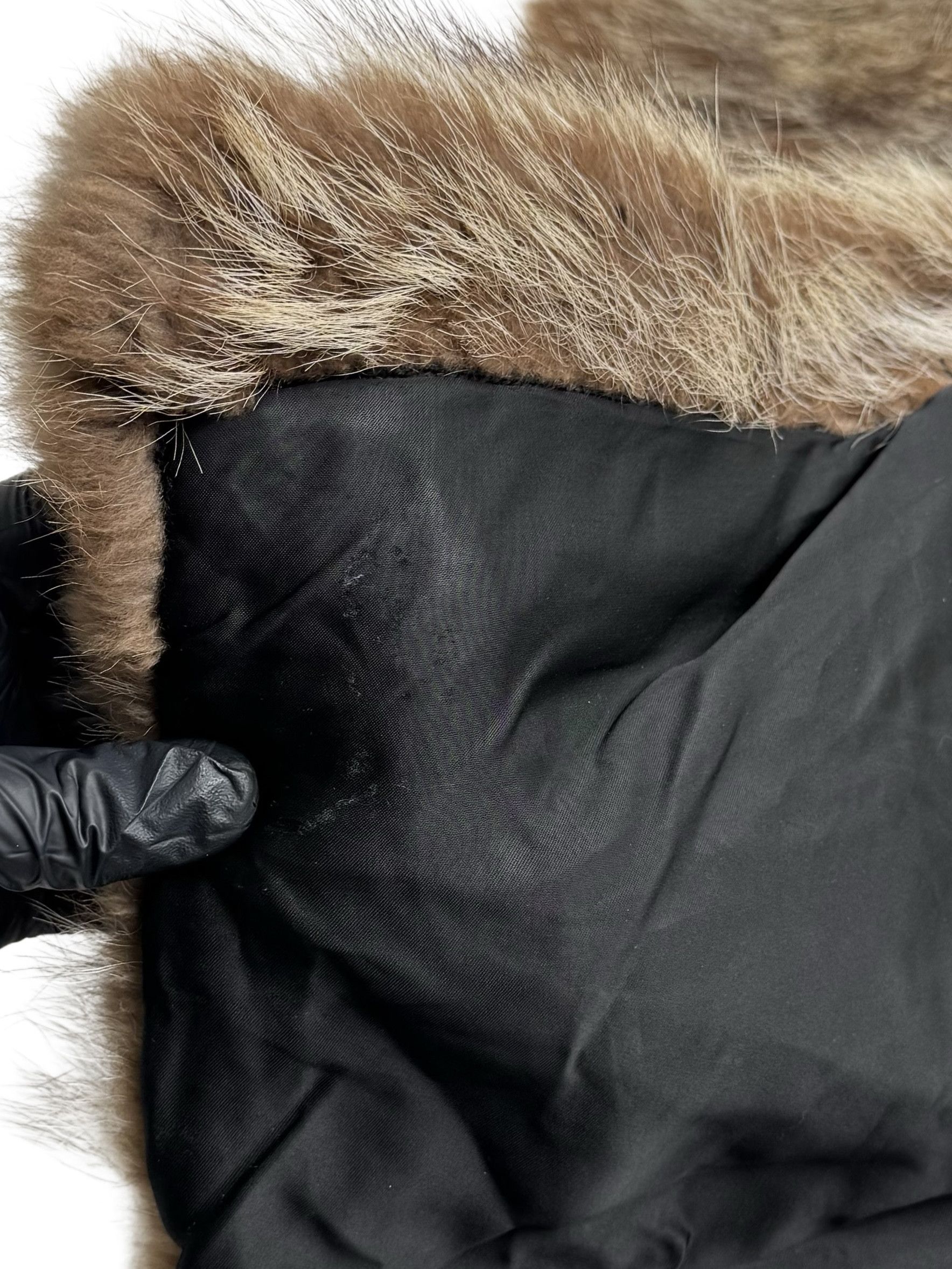 Vintage Vintage Real Fur Coat Brown Long Fur Jacket Winter Luxury Size L / US 10 / IT 46 - 14 Thumbnail