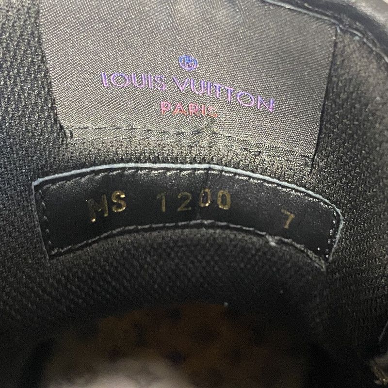 Louis Vuitton Louis Vuitton Rivoli High-Top Sneakers in Black - Size US 8 / EU 41 - 5 Thumbnail