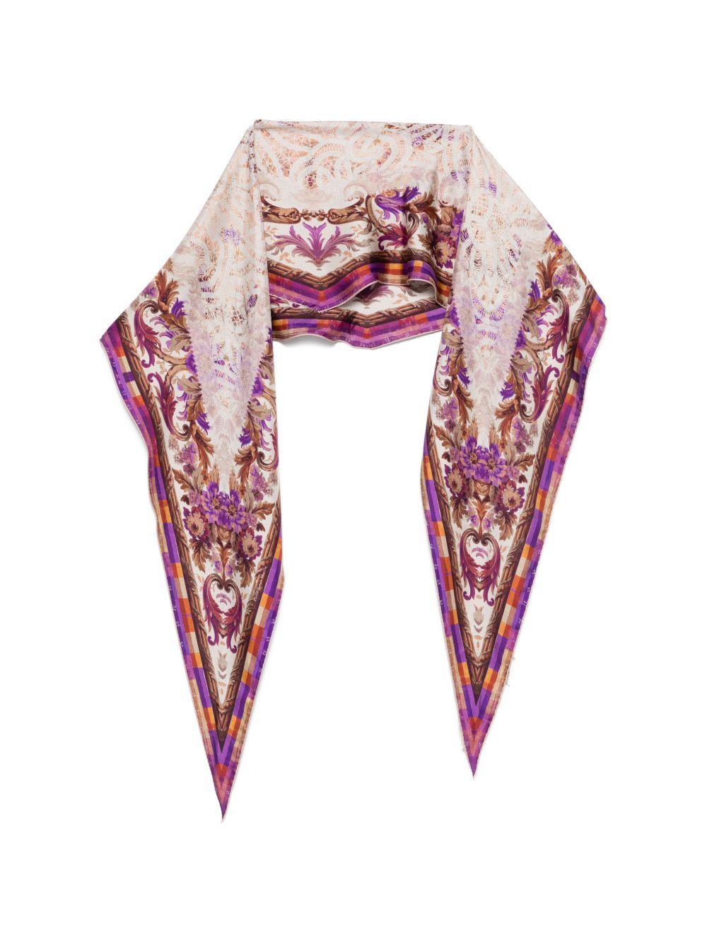 Pierre-Louis Mascia PRINTED SILK SCARF Size ONE SIZE - 1 Thumbnail