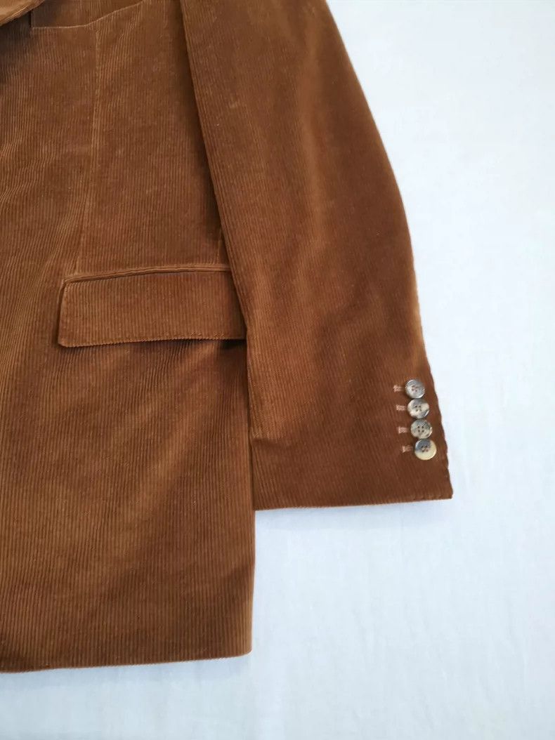 Loro Piana Loro Piana Corduroy Blazer Jacket- Size US L / EU 52-54 / 3 - 6 Thumbnail