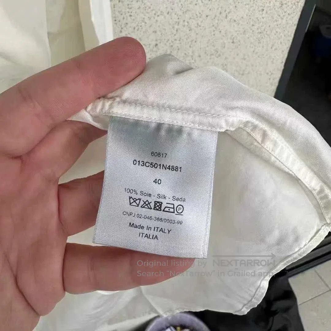 Japanese Brand Dior Stussy Collaboration Shirt. Size US XXS / EU 40 - 4 Thumbnail