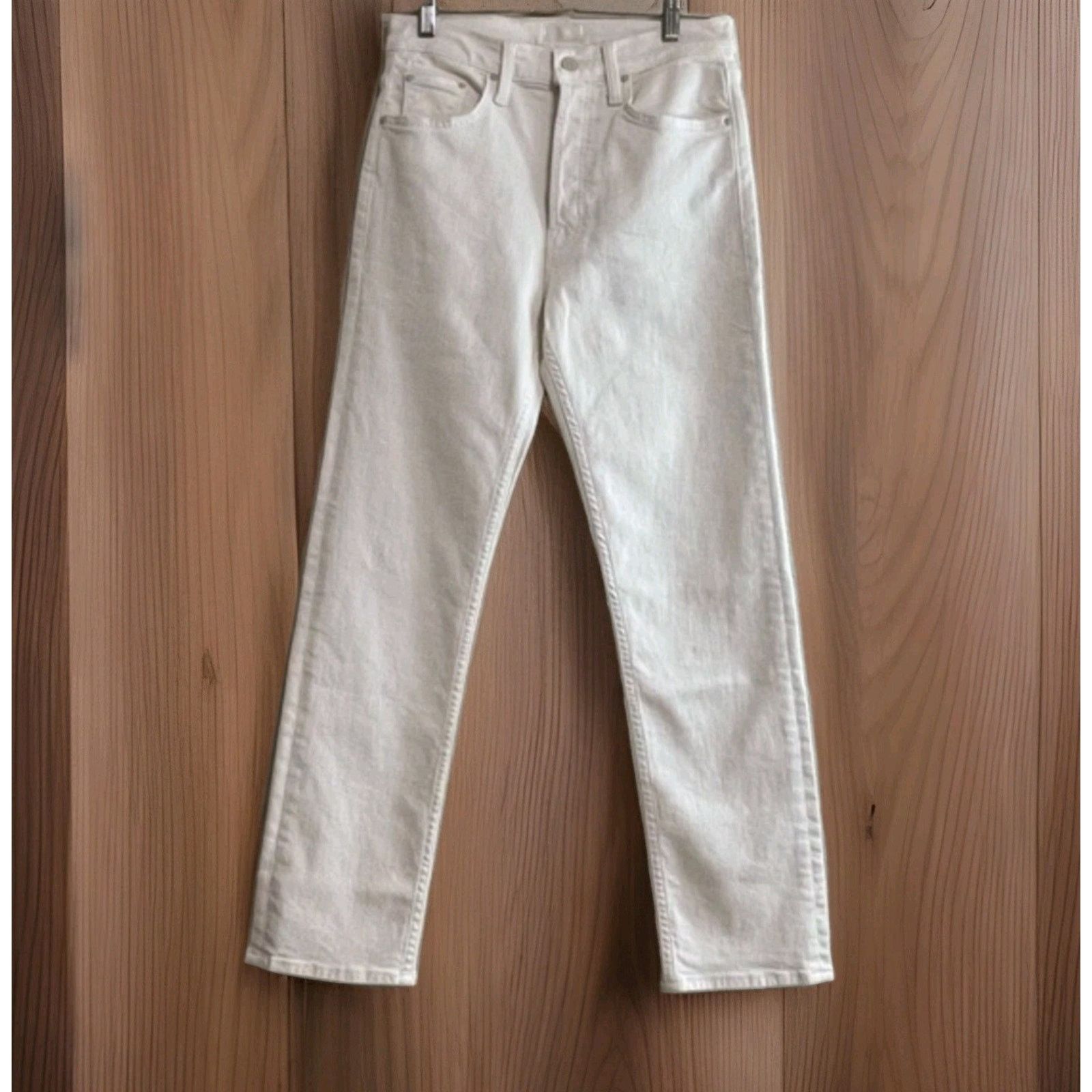 MOTHER Mother The Tomcat Ankle Jeans In Cream Puffs 25 Size 23" - 7 Thumbnail