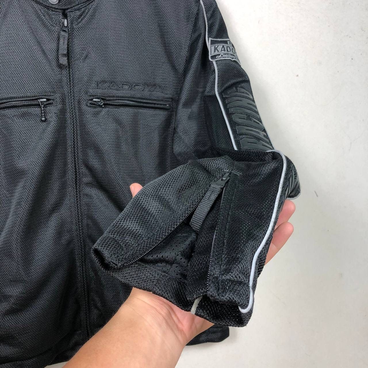Kadoya Vintage KADOYA Japan Bikers Leather Jacket Size US L / EU 52-54 / 3 - 7 Thumbnail
