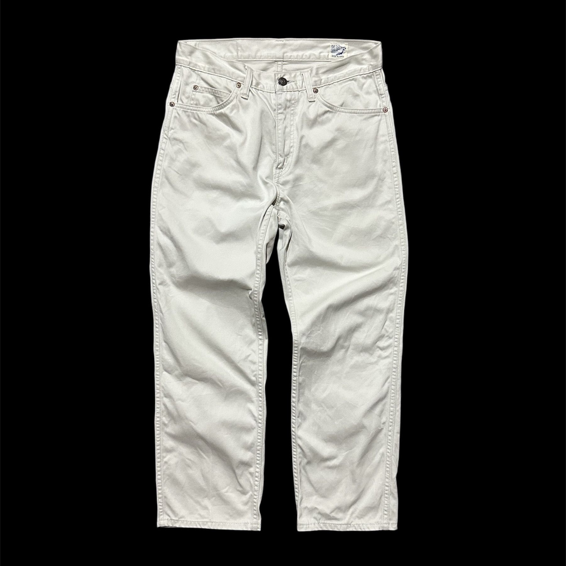 Orslow Grailed🔥Orslow Denim Light Cream Colour Jeans Size US 30 / EU 46 - 1 Thumbnail