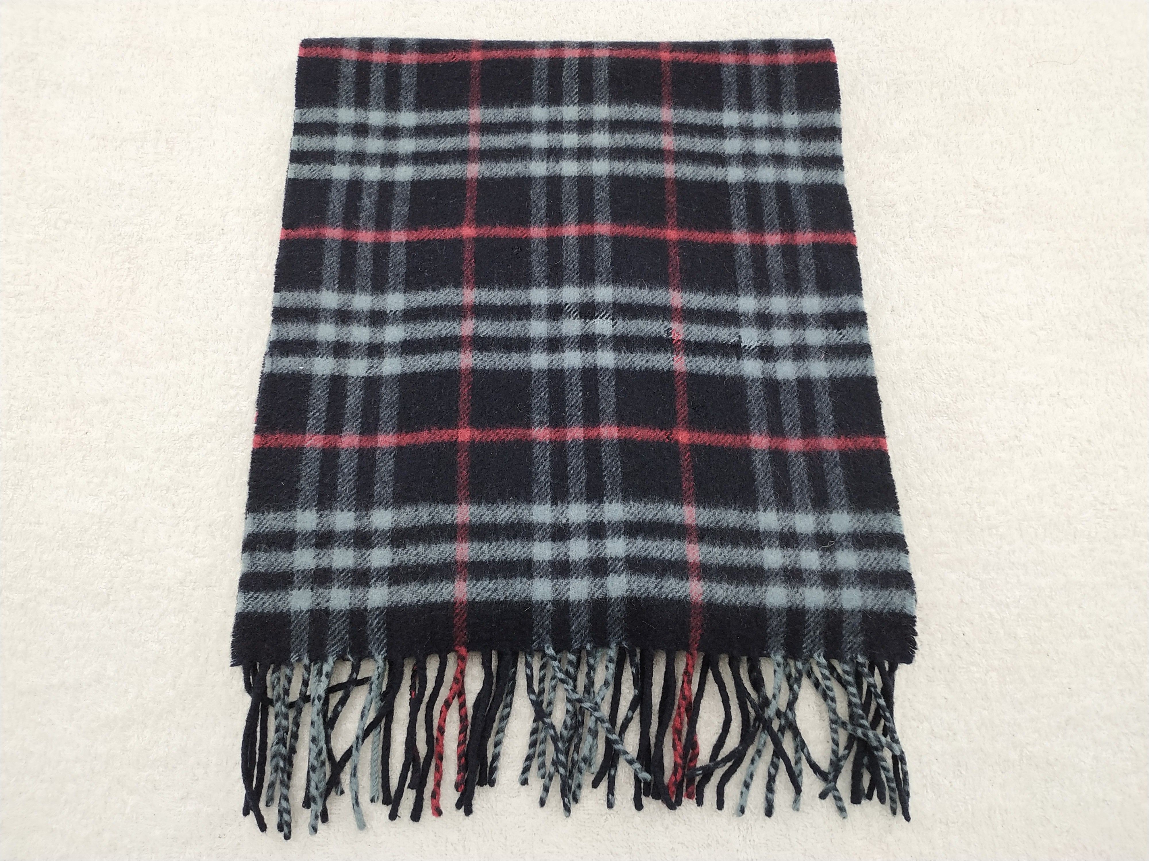 Burberry × Vintage Burberry Scarf / Muffler / Neckwear - WW190 Size ONE SIZE - 2 Thumbnail