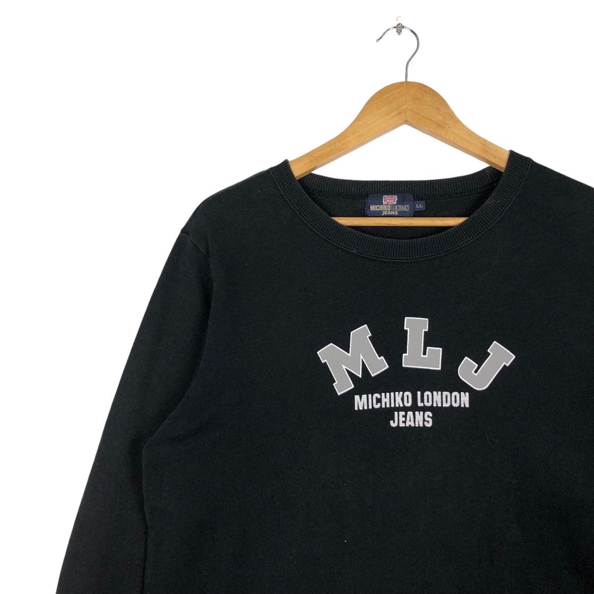 Michiko Koshino London × Vintage Vintage Michiko London Koshino Jean Sweatshirt Jumper Rare Size US M / EU 48-50 / 2 - 6 Thumbnail