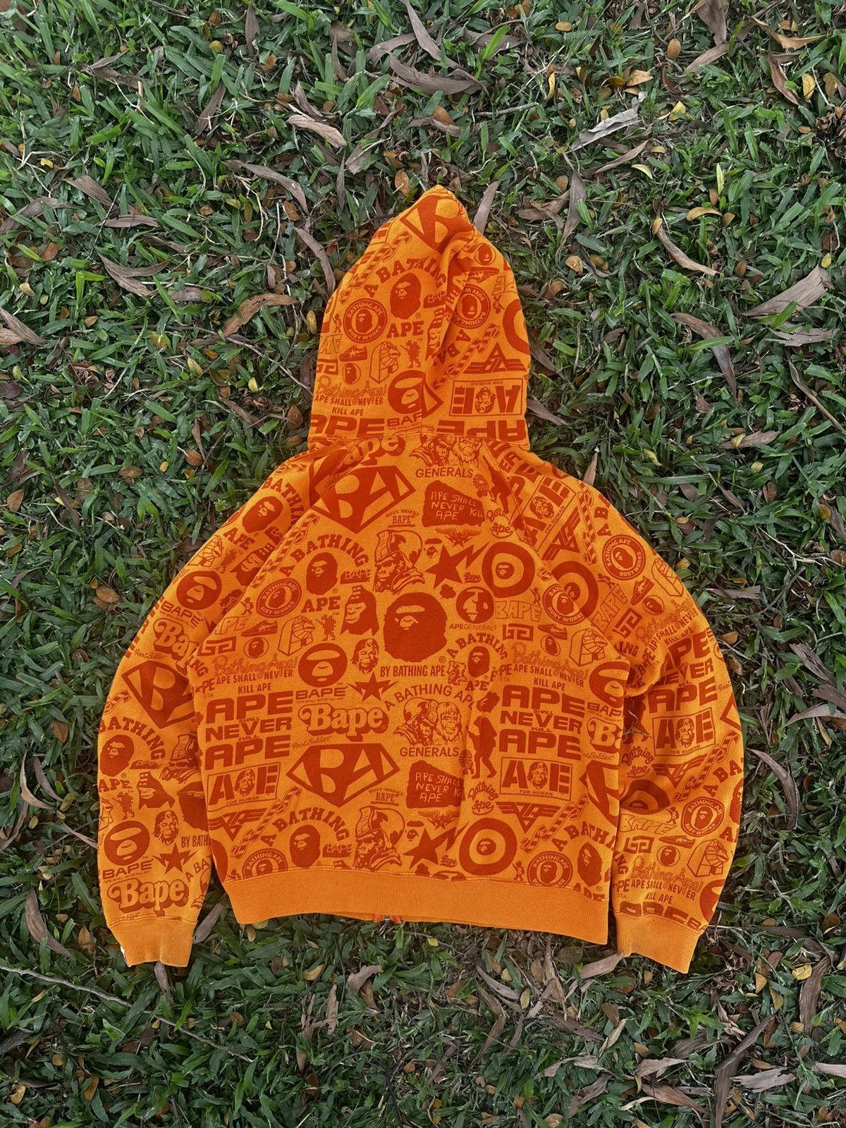Bape A Bathing Ape BAPE All Logo Full Zip Hoodie NIGO Era Size US S / EU 44-46 / 1 - 17 Thumbnail