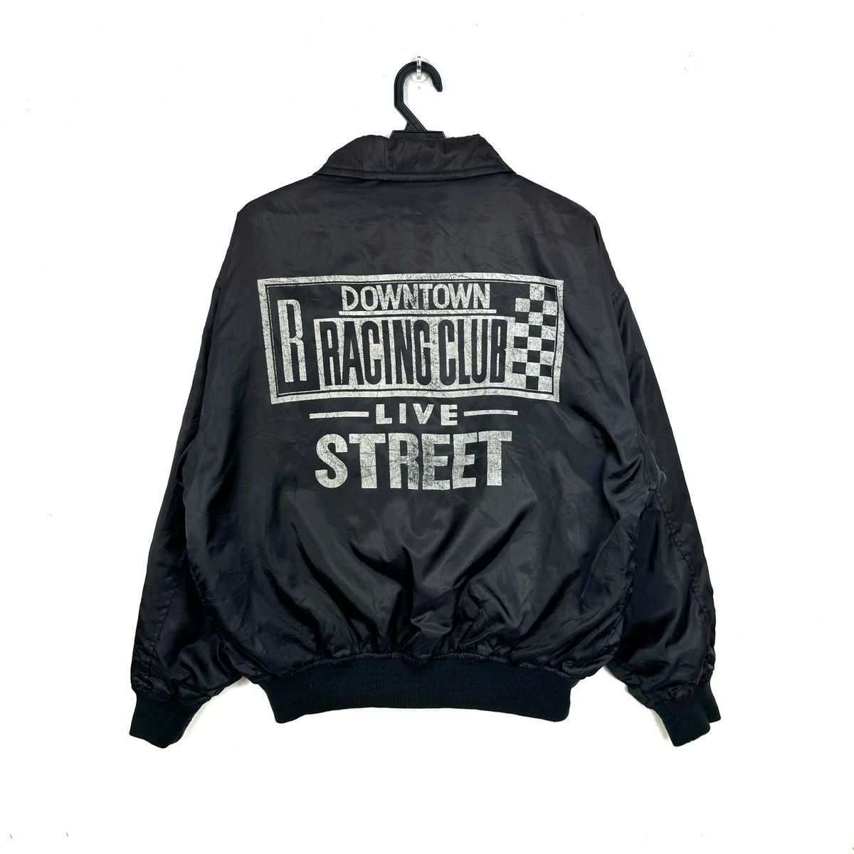 Vintage Vintage Sunfaded Downtown Racing Club Live Street Jacket Size US L / EU 52-54 / 3 - 1 Thumbnail