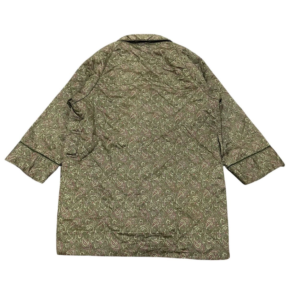 Valentino Vintage Valentino Garavani Body Paisley Quilted Robe Coat Size US M / EU 48-50 / 2 - 5 Thumbnail