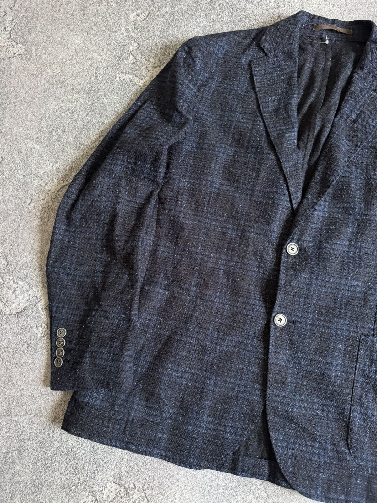 Eleventy Eleventy 52size blazer jacket button up linen blend light Size US L / EU 52-54 / 3 - 6 Thumbnail