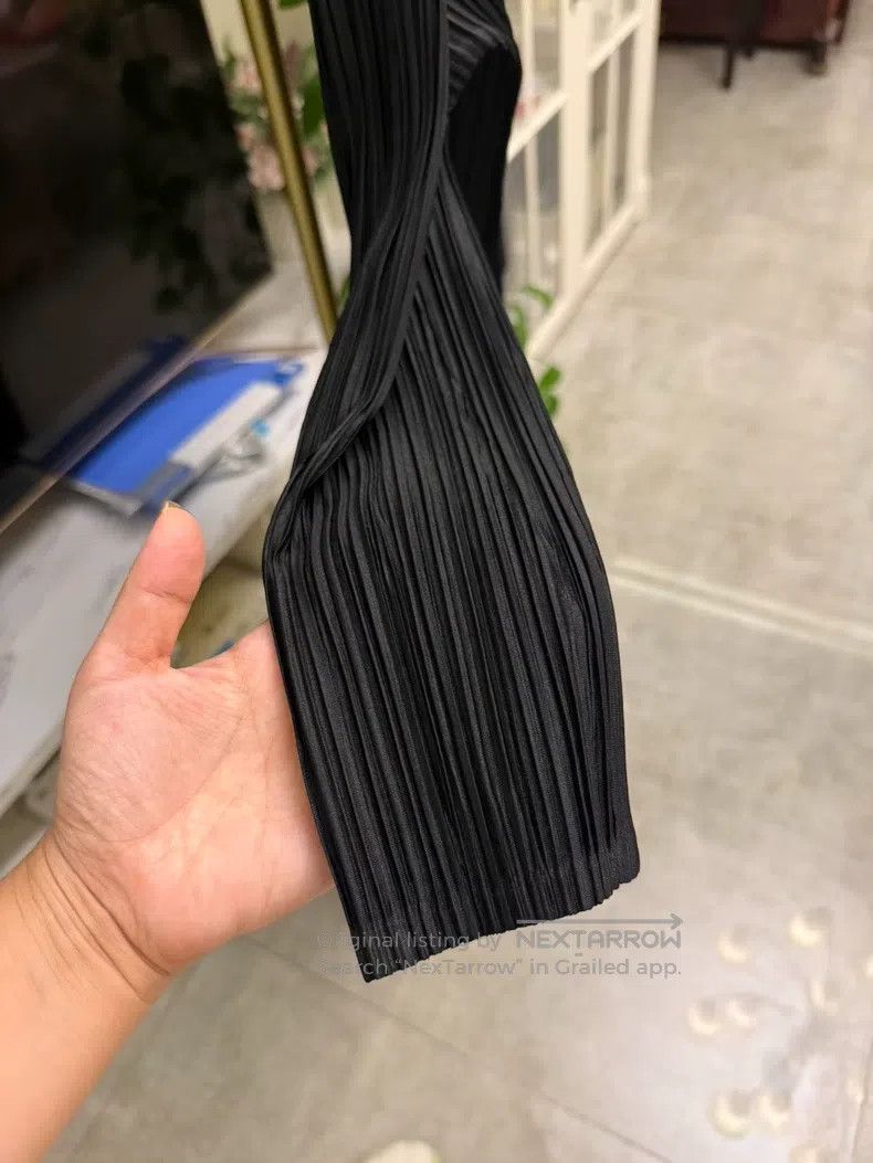 Issey Miyake Issey Miyake Black Long-sleeve Dress Size M / US 6-8 / IT 42-44 - 3 Thumbnail
