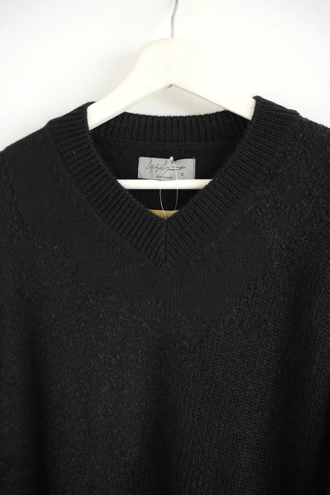 Yohji Yamamoto Yohji Yamamoto 24AW Distressed Patchwork Sweater Size US L / EU 52-54 / 3 - 3 Thumbnail