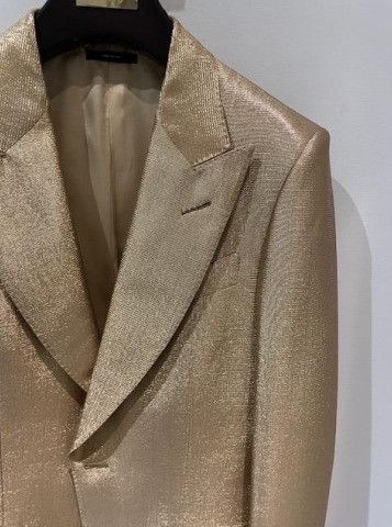 Tom Ford o1w1db10125 JLFP01 Atticus Jacket in Gold Size US S / EU 44-46 / 1 - 2 Thumbnail