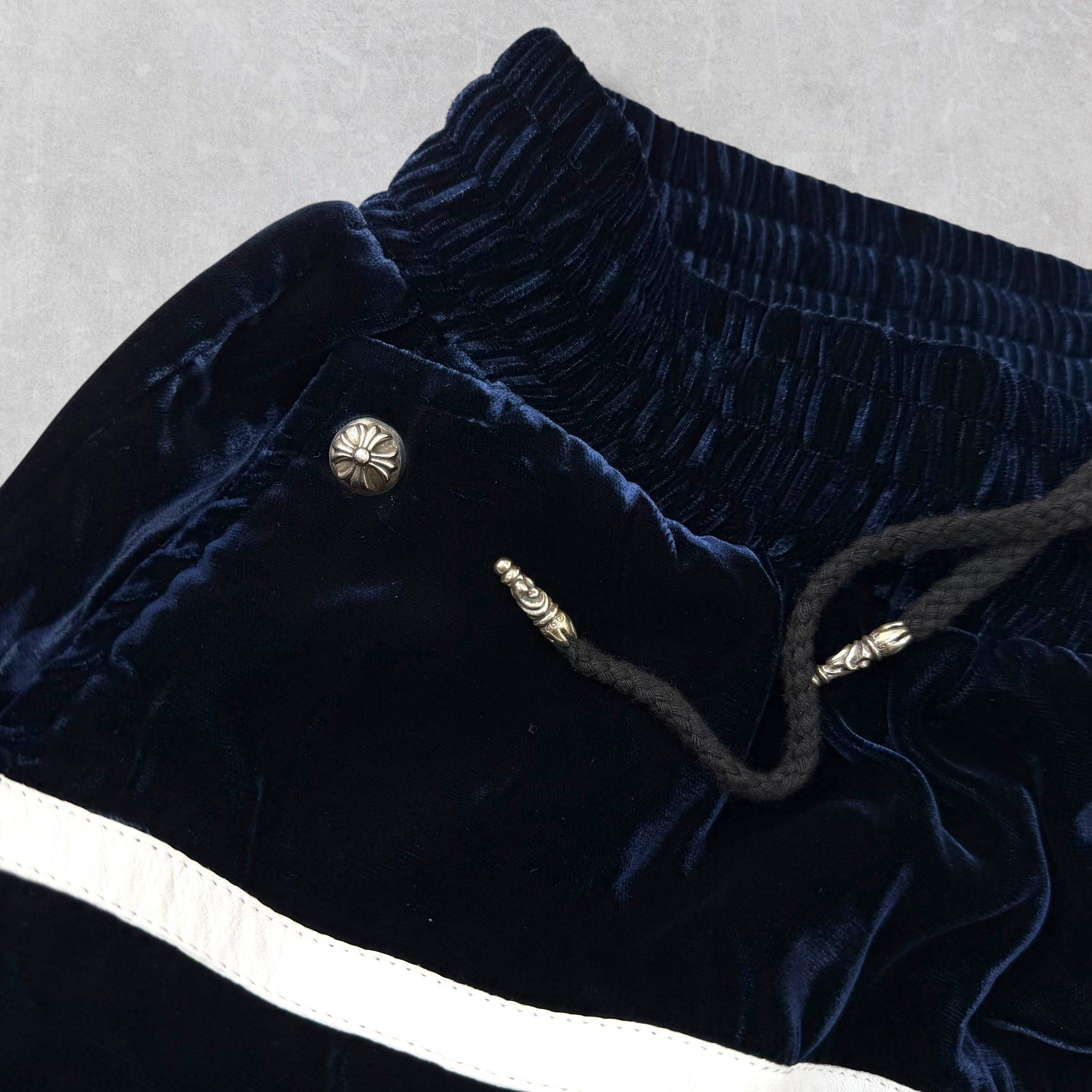 Chrome Hearts Chrome Hearts Y Not Velour Track Pants Black L Size US 32 / EU 48 - 5 Thumbnail